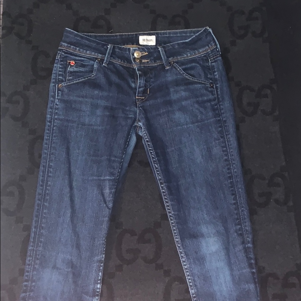 Hudson Collin Skinny Flap Jeans